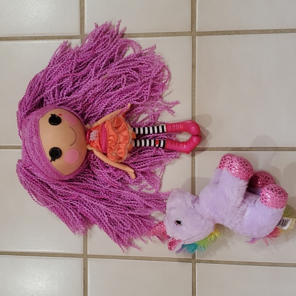Lalaloopsy Toys Lalaloopsy Doll With Yarn Hair Plush Unicorn Poshmark